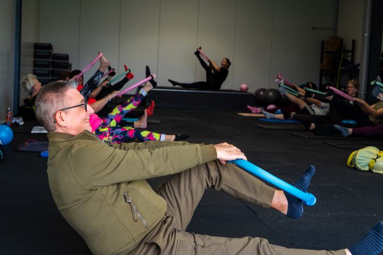 Cours de Bodysculpt avec barres chez C-Fitness Barchon
