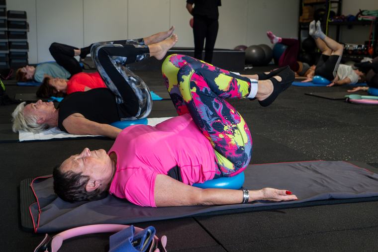 Cours de CAF au sol chez C-Fitness Barchon